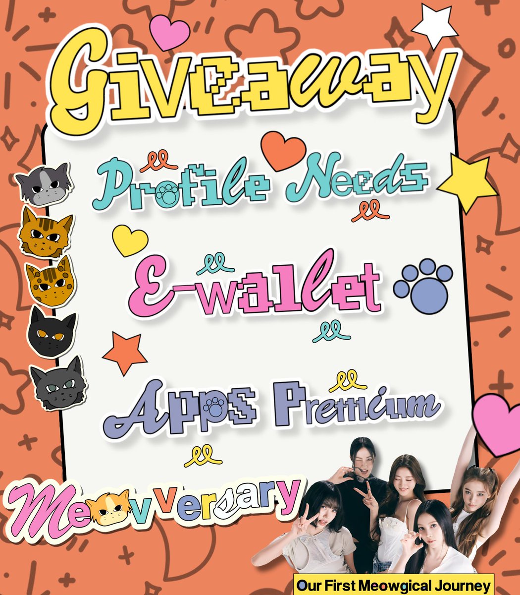 weMEOVV's tweet image. ᅠ
[+777] Pawssibly the blissful tick to snag some meovvgical luck, ‘cause every toe bean’s got that shiny charm. 🎨 So don’t be a sleepy kitty, this 𝗳𝘂𝗿𝗿𝗽𝗿𝗶𝘇𝗲 has that golden sparkle, ready to pounce! ⚝
ᅠ