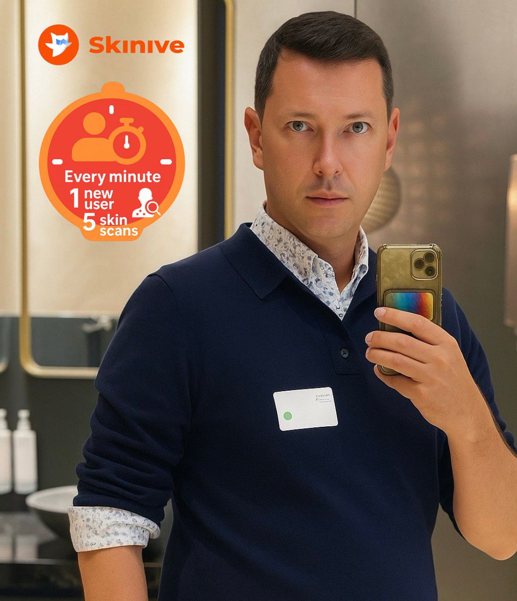 malkieler's tweet photo. Startup life = endless challenges: team, investors, PMF, competition.
I faced all that + a pandemic, instability &amp; the uncertainty of healthcare. What’s challenge for startups now?

Yet today, every minute someone downloads @Skinive &amp; 5 AI skin checks run. This fall we turn 5🎂🎉 https://t.co/llf0L84P1s