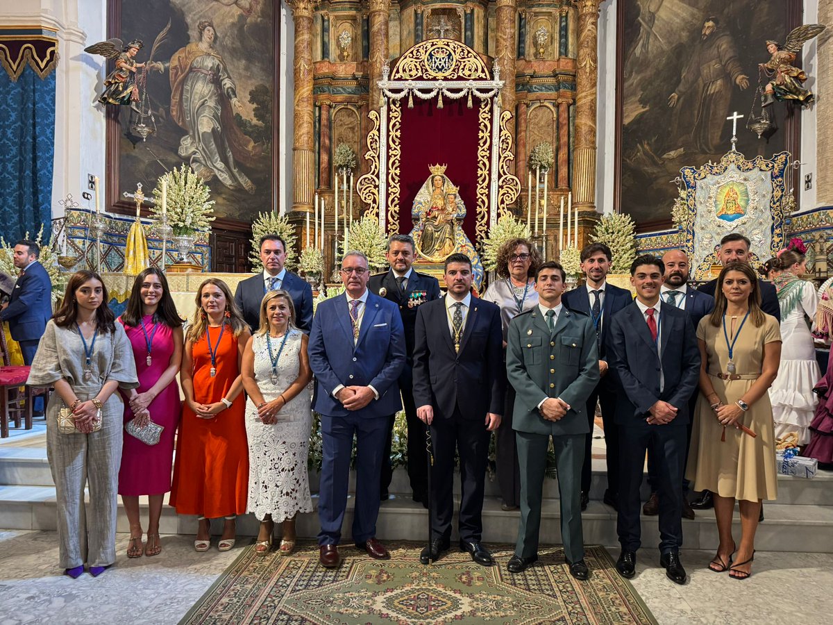 ✝️ Acompañamiento del Equipo de Gobierno, <a href="/Policia_Viso/">Policía Local de El Viso del Alcor</a> y <a href="/guardiacivil/">Guardia Civil</a> a la <a href="/StaMariaAlcor/">Hdad Sta María Alcor</a> en la Función Principal celebrada en la mañana de hoy.