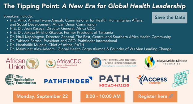 PATHtweets's tweet photo. Global health is at a tipping point. As traditional aid models shift, African leaders, youth, and innovators are shaping a new era.
Join us at #UNGA80 for #TheTippingPoint: A New Era for Global Health Leadership.
Space is limited. Express interest here: https://t.co/OSJbLUkrRD https://t.co/QZacURZzkN