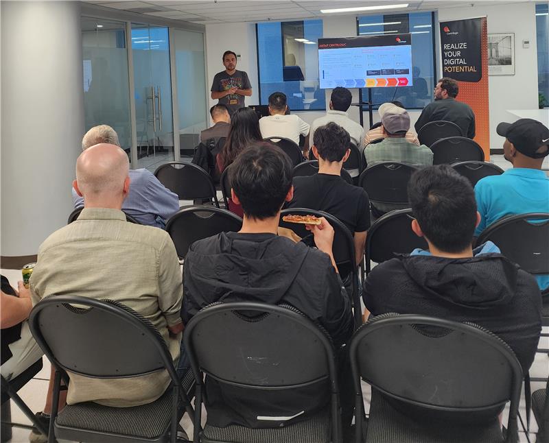 Centrilogic's tweet image. Another great night with the Toronto Enterprise DevOps User Group! 

We’re excited to continue growing and evolving this vibrant community of Toronto’s leading technology experts and working together to deliver impactful solutions to our companies and customers!