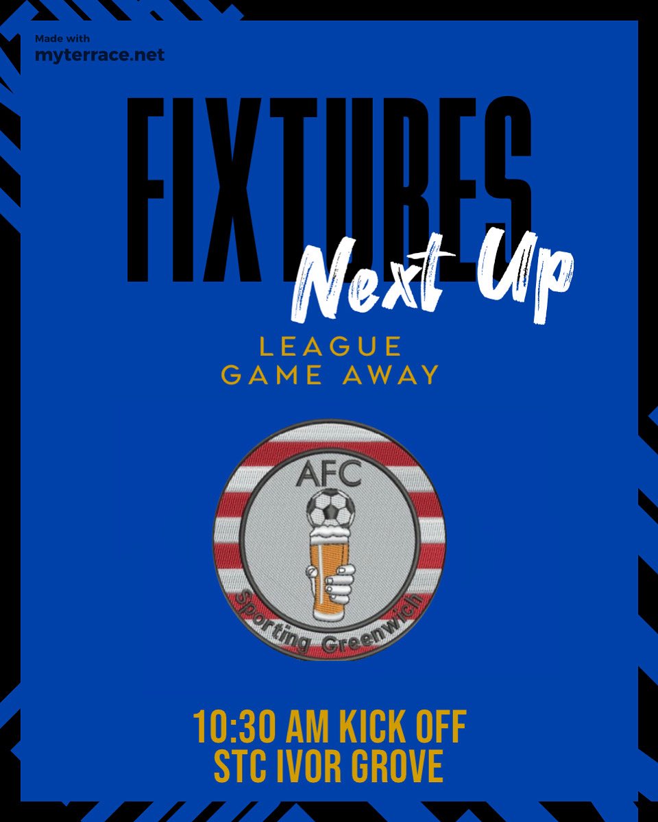 Inter Cross FC (@intercrossfc) on Twitter photo Finally our <a href="/WESFA_Football/">W.E.S.F.A.</a> season starts this Sunday away @ STC against <a href="/AFCSGwesfa/">AFC SPORTING GREENWICH</a> in the #CGPrintConsultants league division 6 #SundayFootball Whose taking the points home or will it be a draw? Finally our <a href="/WESFA_Football/">W.E.S.F.A.</a> season starts this Sunday away @ STC against <a href="/AFCSGwesfa/">AFC SPORTING GREENWICH</a> in the #CGPrintConsultants league division 6 #SundayFootball Whose taking the points home or will it be a draw?