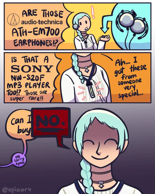 fuuka meets an audiophile...

#Persona3 #FuukaYamagishi #FuukaFriday 