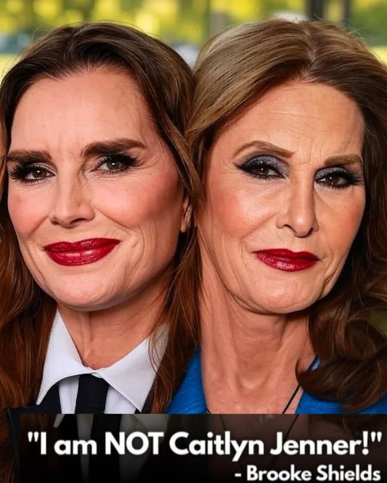 Brooke Shields, once again mistaken for Caitlyn Jenner, sighed: “It’s EVERY. SINGLE. DAY. I’m NOT her. I’ve NEVER been her. Please get your F***ING eyes checked!” 😳
😂😂😂😂😂