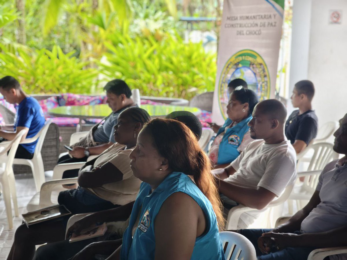 𝗜𝗻𝗶𝗰𝗶𝗮𝗺𝗼𝘀 𝗹𝗮 6ª 𝗦𝗲𝘀𝗶ó𝗻 𝗱𝗲 𝗹𝗮 𝗠𝗲𝘀𝗮 𝗛𝘂𝗺𝗮𝗻𝗶𝘁𝗮𝗿𝗶𝗮 𝘆 𝗖𝗼𝗻𝘀𝘁𝗿𝘂𝗰𝗰𝗶ó𝗻 𝗱𝗲 𝗣𝗮𝘇 𝗱𝗲𝗹 𝗖𝗵𝗼𝗰ó, 𝗱𝗲𝘀𝗱𝗲 𝗕𝗮𝗵í𝗮 𝗦𝗼𝗹𝗮𝗻𝗼

Hoy nos reunimos para poner a las comunidades y sus realidades en el centro de todas las soluciones y