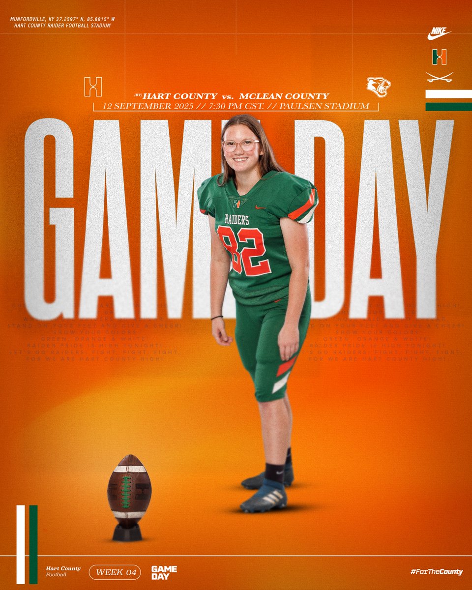 💥👟 𝘒𝘪𝘤𝘬𝘪𝘯’ 𝘪𝘵 𝘢𝘭𝘭 𝘵𝘩𝘦 𝘸𝘢𝘺 𝘵𝘰 𝘔𝘤𝘓𝘦𝘢𝘯 𝘊𝘰𝘶𝘯𝘵𝘺

#SaddleUP // #OneHart

📍 Calhoun, KY
🏟 Paulsen Stadium
⌚️ 7:30 PM CST.