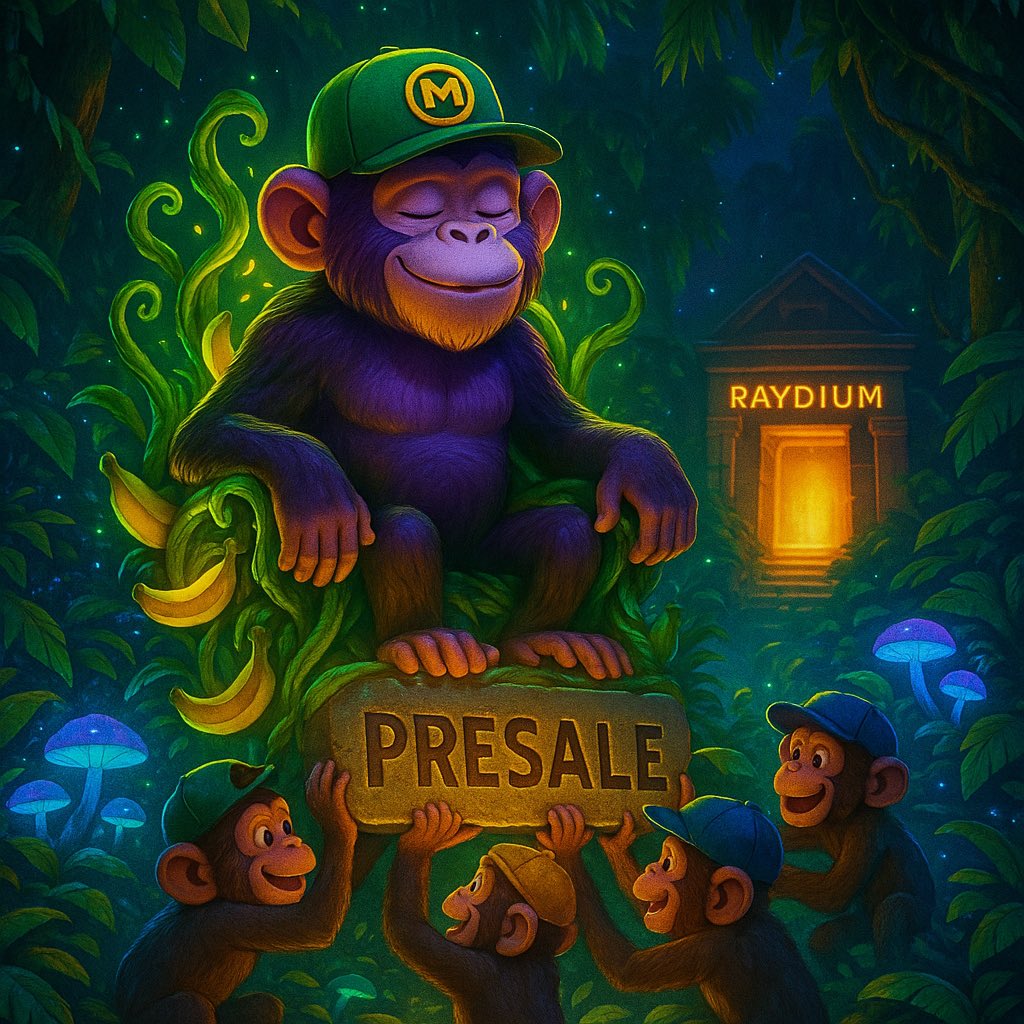magicmojocoin's tweet photo. ⏳ Loading the jungle energy…
🐒🍌 $MOJO tribe getting ready to swing!
🚀 Big vibes on the way — stay tuned!

#Solana #MOJO #JungleFam https://t.co/rUtaCuUaXQ