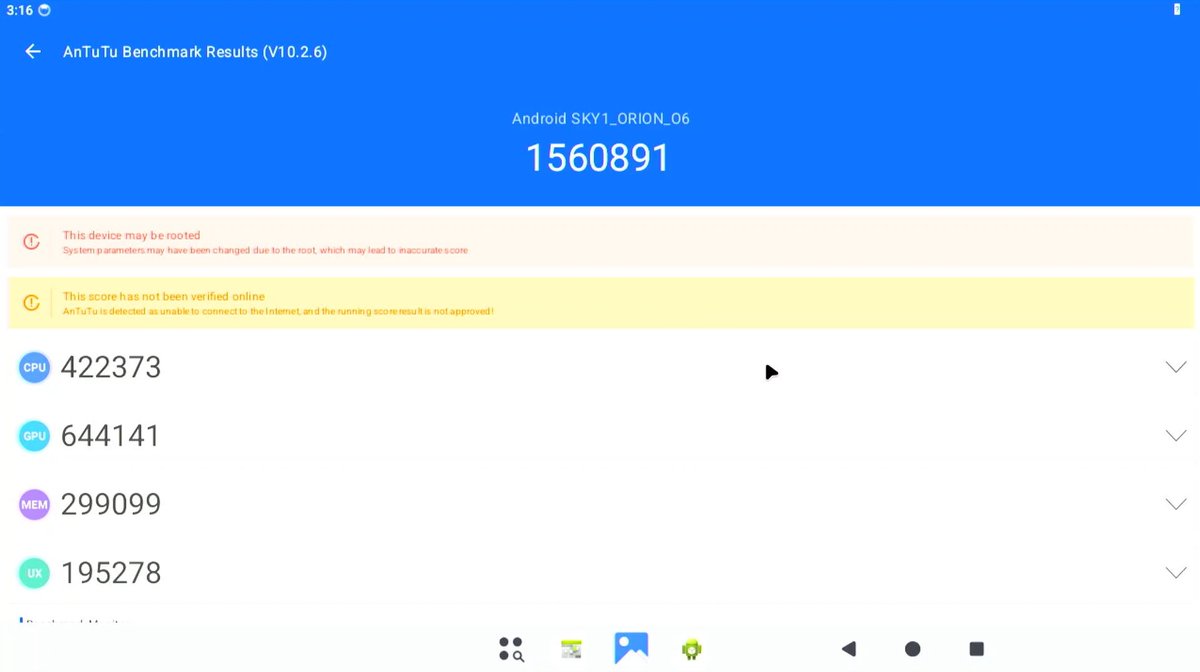 RadxaComputer's tweet image. 🚀 We are excited to announce the release of the Android 14 RC image for Radxa Orion O6:

Runs Android directly from NVMe SSD
Antutu benchmark score: ~1.5 million, ranking among the Top 30 smartphones in the Antutu chart

📥 Download &amp;amp; Installation

docs.radxa.com/en/orion/o6/an…