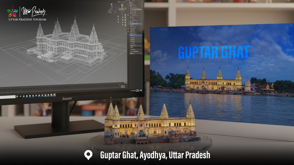 uptourismgov's tweet photo. AYODHYA - So beautiful! Even AI can’t resist capturing it.
Swipe to see the nano magic.
#AyodhyaMagic #NanoWonder #SacredBeauty #TimelessAyodhya #DivineCharm #AyodhyaDiaries #EternalAyodhya #AyodhyaVibes #HeartOfFaith #AyodhyaUnfolded
@narendramodi @myogiadityanath @gssjodhpur
@jaiveersingh099 @UPGovt @CMOfficeUP
@MinOfCultureGoI @tourismgoi @incredibleindia