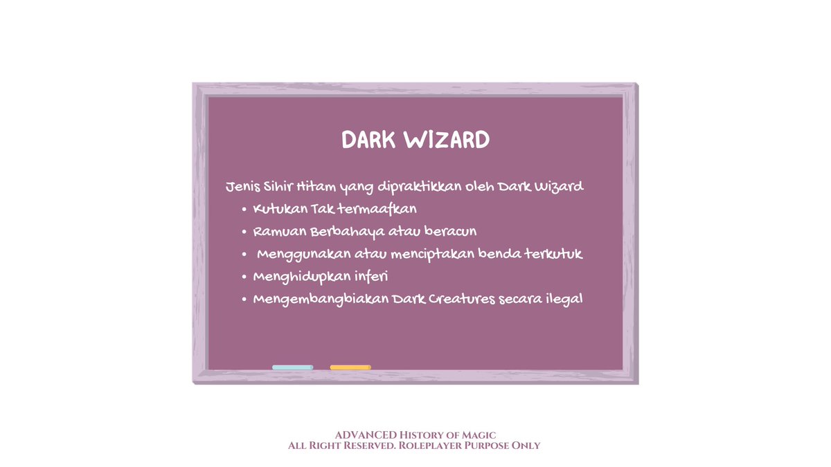 ㅤ

“Ilmu Hitam biasa digunakan dalam bentuk yang beragam. Ada yang melalui Kutukan Tak Termaafkan, bisa juga menciptakan ramuan beracun atau memanipulasi artefak terkutuk, ada pula dengan keberanian menghidupkan Inferi alias mayat-mayat yang dijadikan alat.” Jelas Alyssa.

ㅤ