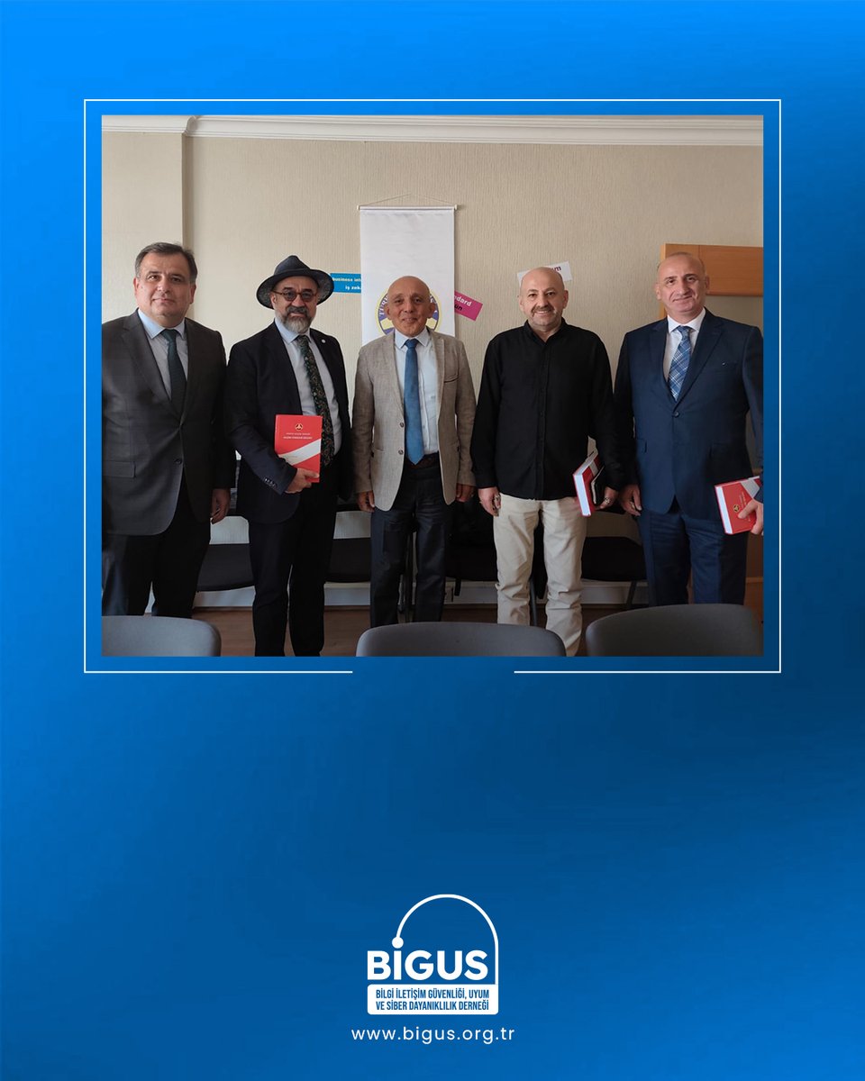 _bigus__'s tweet photo. Başkanımız Cem HACIZADE, TÜBİFED-Bilişim Sektörü Dernekleri Federasyonu Başkanı Necmettin KIRIK, TÜBİDER Bilişim Sektörü Derneği Başkanı Tuncay IŞIK ve KOBİD Konya Bilişim Derneği Başkanı Mehmet ÖNAL ile birlikte KVKK Başkanı Prof.Dr.Faruk Bilir’e nezaket ziyaretinde bulundular https://t.co/lD73HF1Mo9