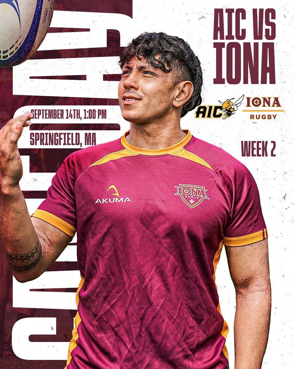 First road trip of the season 🚌🏉

Iona Rugby takes on AIC this weekend. Stay tuned for updates as the Gaels hit the road for their first away match of the year.
