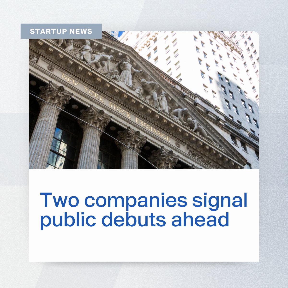 Several long-awaited IPOs may soon hit the market.

<a href="/Netskope/">Netskope</a> filed its IPO plans in late August. Meanwhile, reports suggest <a href="/Klarna/">Klarna</a> could debut in the U.S. this month with a potential $14B valuation.

Read more: forgeglobal.com/insights/start…