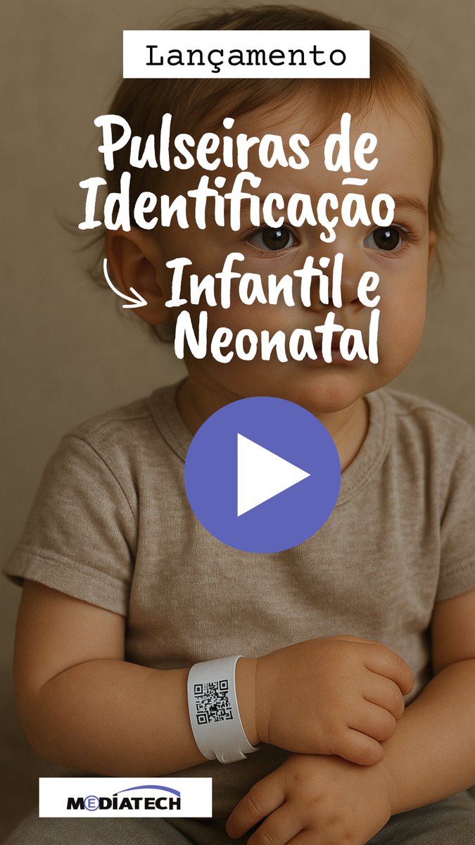 tecnomidia's tweet image. Identificação hospitalar sem complicação!
Pulseiras infantis e neonatais Mediatech → economia, confiança e facilidade no dia a dia.

📲 Peça seu orçamento: linktr.ee/MEDIATECH_BR

#pulseiras #hospitalar #seguranca #pulseiradeidentificacao    mailchi.mp/ffa2c93e7901/p…
