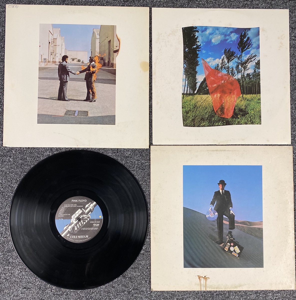 Today in 1975 @PinkFloyd release their album #WishYouWereHere What are your favorite songs on the album? - <a href="/JoeRockTX/">Joe Rock OnThe Eagle</a> #Rock #ClassicRock #PinkFloyd #Vinyl #RockOnRock #TodayInRock #EagleSanAntonio