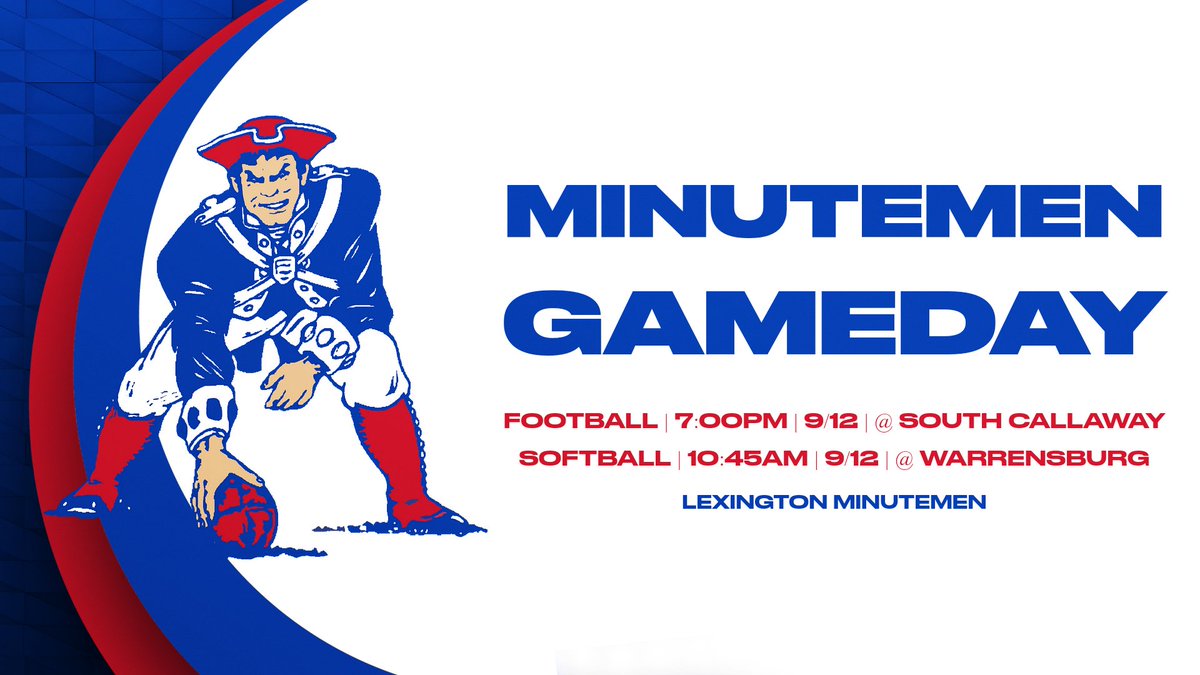 📣 Double the action today! Minutemen Football faces South Callaway at 7 PM and Softball takes on the Warrensburg tournament starting at 10:45 AM. Come support your teams! #GameDaySpirit