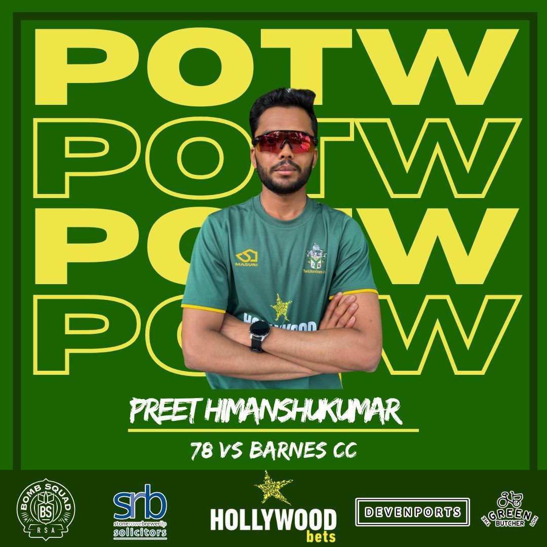 Twickenham CC tweet media