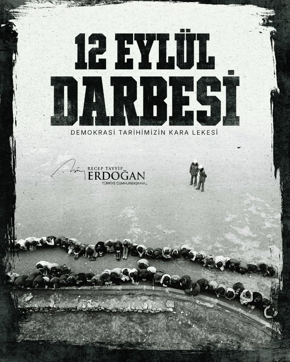 Demokrasi tarihimizin kara bir lekesi olan 12 Eylül Askerî Darbesi’nin üzerinden 45 yıl geçti… Yüz binlerce insanımızın mağdur edildiği, binlerce vatandaşımızın işkence gördüğü, idamla yargılandığı, acı çektiği o meşum günleri asla unutmayacağız.