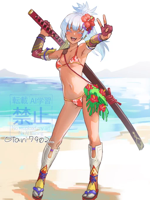 マツリちゃんのとっておき水着【龍の国】