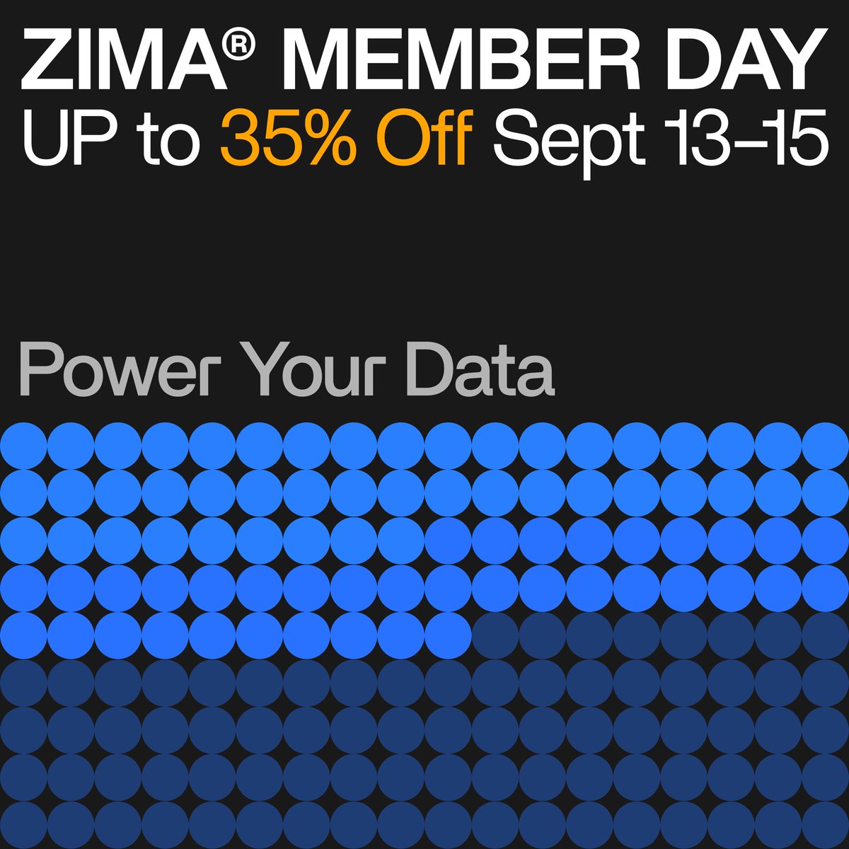 ZimaSpace's tweet image. Zima Member Day is ON ⚡ Sept 13–15

🔹 Up to 35% off ZimaBlade, ZimaCube, and more
🔹 Free swag bag on $188+
🔹 Built for devs, homelabbers &amp;amp; self-hosters

Build your stack...Smarter, faster, cooler.
🛒 shop.zimaspace.com/collections/zi…

#ZimaOS #ZimaBlade #ZimaCube #Homelab #NAS…