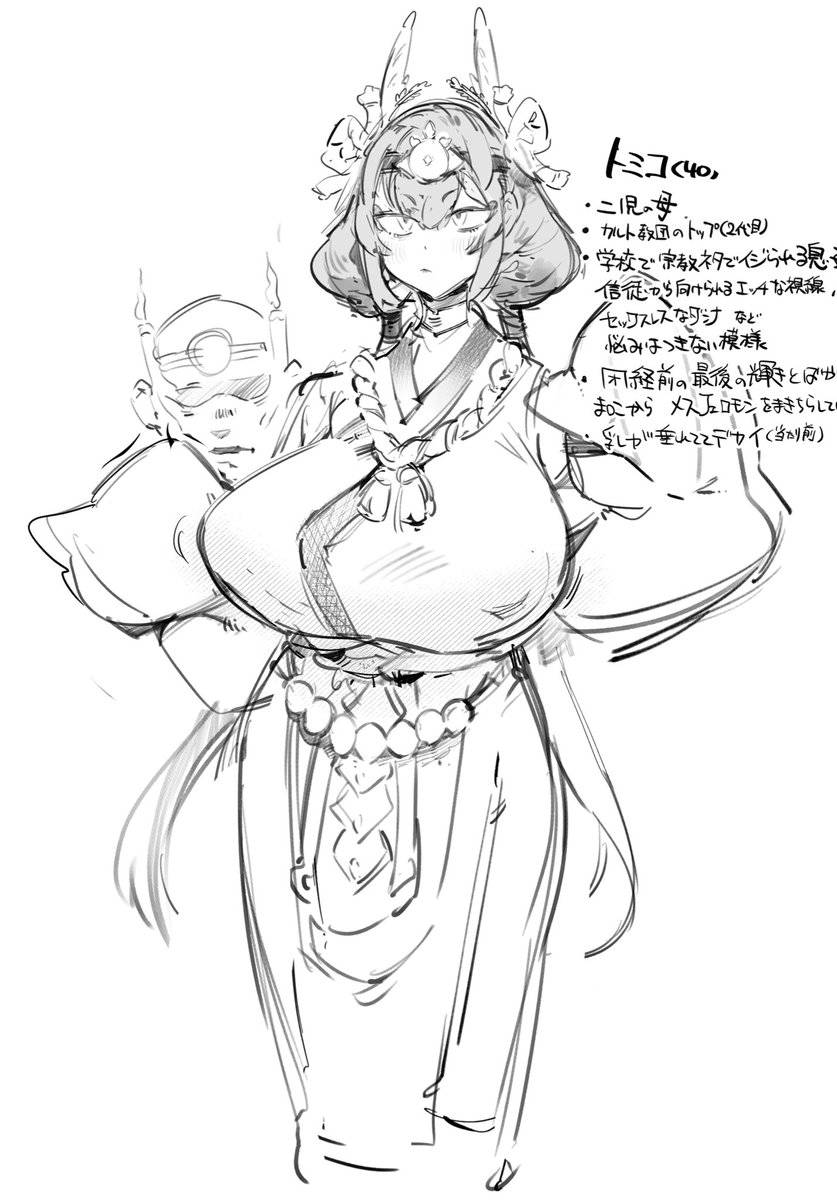 創作BBAをキツ可愛くする作業
←ビフォー アフター→ 