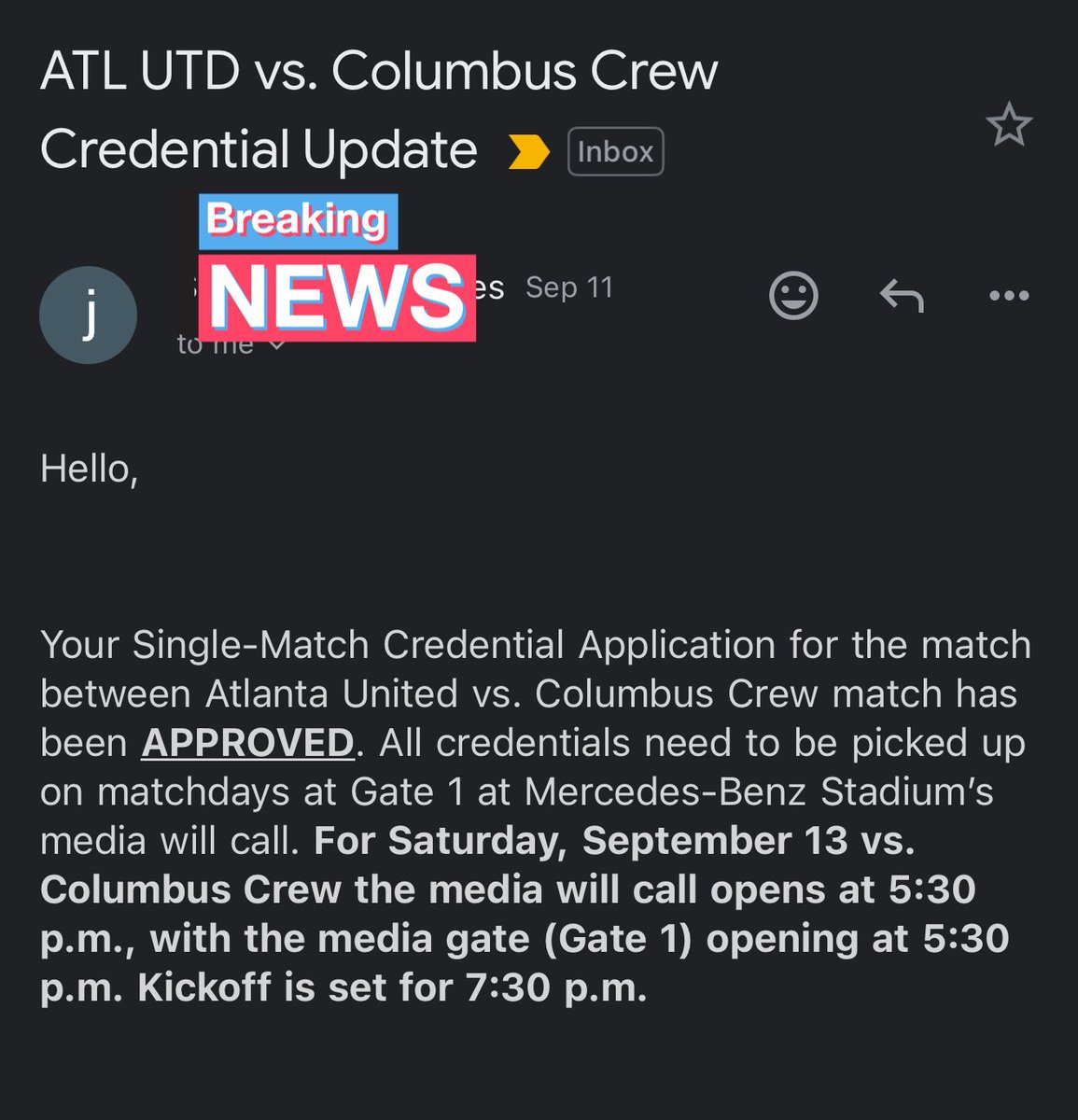 Derrick_Ayim10's tweet image. On the eve of my birthday (Sept 14 🎉), I’m excited to be moving from once covering the @GhanaLeague to now covering my first-ever MLS match this Saturday at Mercedes-Benz Stadium: @ATLUTD vs Columbus Crew! ⚽🔥