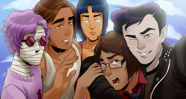 Monstrous Lovers is now available for consoles! Romance a monster inspired by the b&amp;w era of cinema and discover the secrets the town holds before it's too late.

🎮 ratalaikagames.com/games.php?id=m… 🎮

#visualnovel | #boyslove