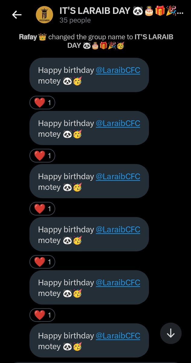 LaraibCFC's tweet image. Thank you for the warm birthday wishes ❤️ you  #FRIENDOS people make my birthday special every year. Blessed with the best people in my life.... ❤️😌