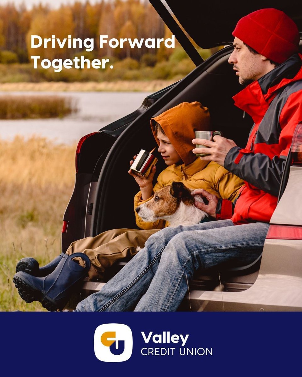 Whether it’s weekend road trips, sports tournaments, fall fairs and harvest festivals - your next loan should fit your life, not the other way around. We’re local, and we get it.

#valleycu #creditunion #carloan #personalloan #businessloan #mortgage