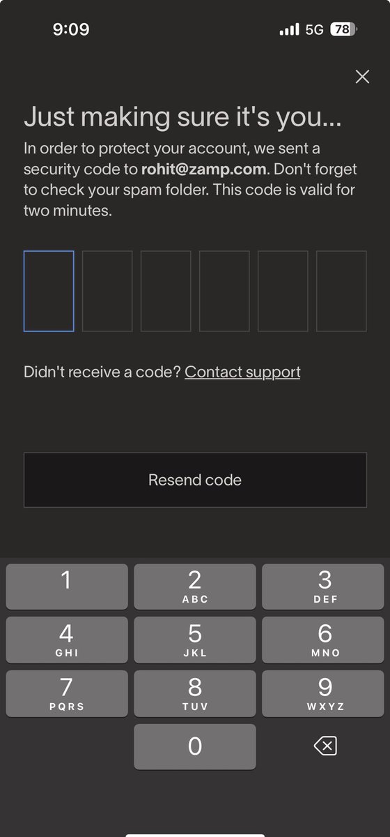 fyi ⁦<a href="/tryramp/">Ramp</a>⁩ - i get this message every time i need to approve details. it’s gotten too frequent. is there a way to address this? without a button to remember device. 

slowing me down.