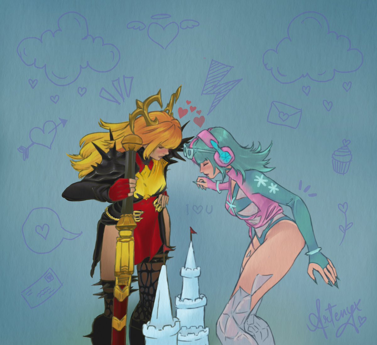 guess who's been too deep in marvel rivals yuri brainrot &lt;3 

#Snowsword #MarvelRivals