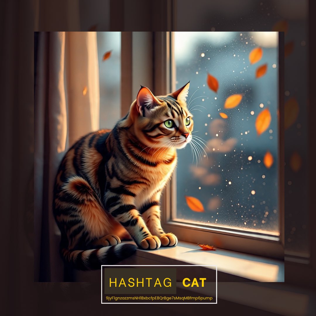 Hashtag Cat tweet media
