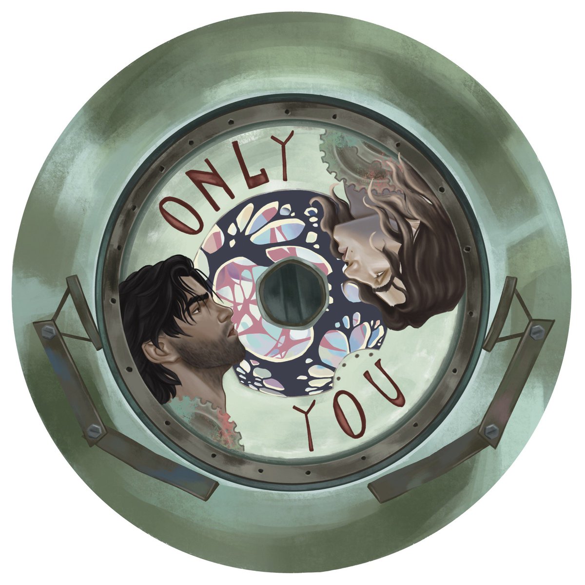 ch1ckenpeck's tweet image. different art then what I usually draw, but I realized you can make single purchases on Vograce so I drew this to turn into a double sided keychain hehe #jayvik #arcane