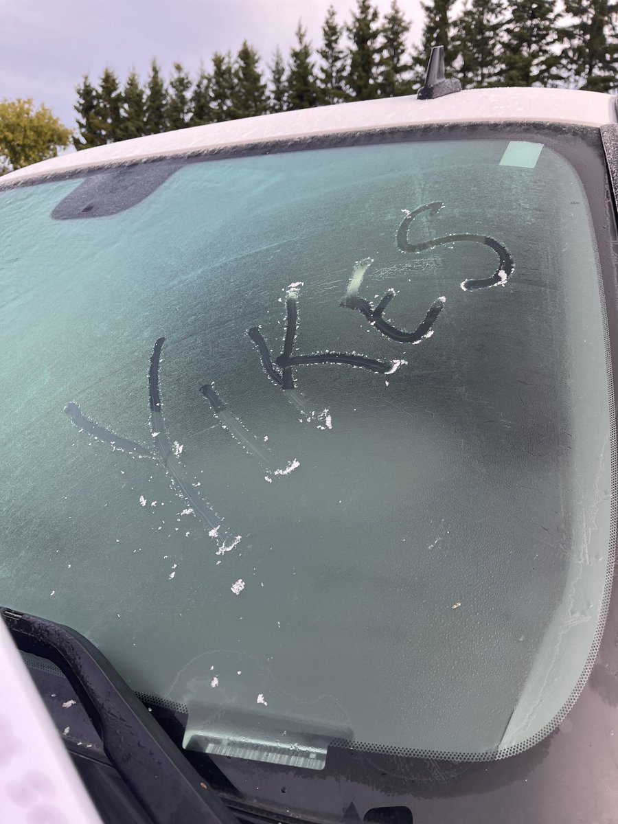 Hard Frost last night, our Soybeans are dropping leaves so should be Ok. Corn in the neighborhood has a ways to go.
#GreatWhiteNorth ⁦<a href="/Jason_MacCuaig/">Jason MacCuaig</a>⁩ ⁦<a href="/TheTugboat99/">Chase Phillips</a>⁩