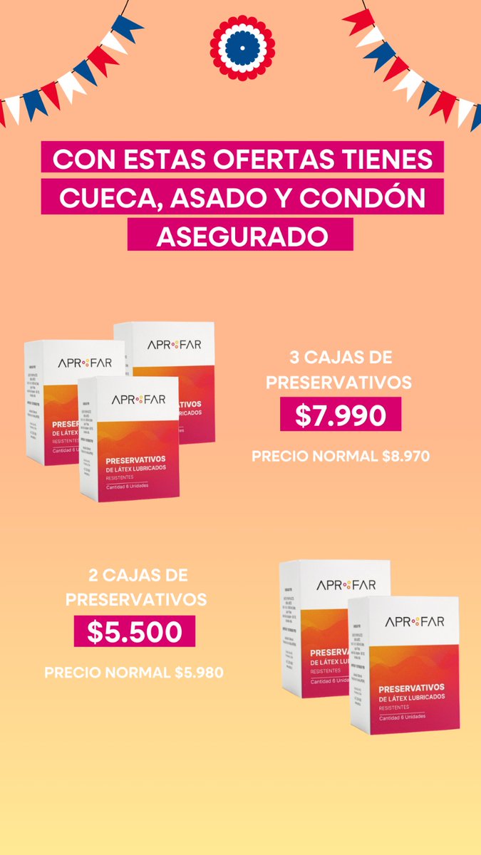 🛒😎 aprofa.cl/tienda/product… #APROFA #Condón #Preservativo