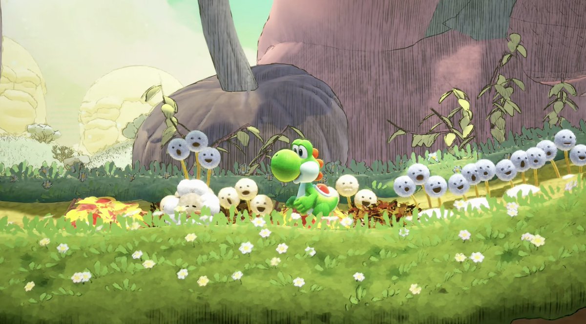IGN's tweet photo. BREAKING: A new Yoshi game, Yoshi and the Mysterious Book, announced for a Spring 2026 release. #NintendoDirect https://t.co/4cEYS14M0E