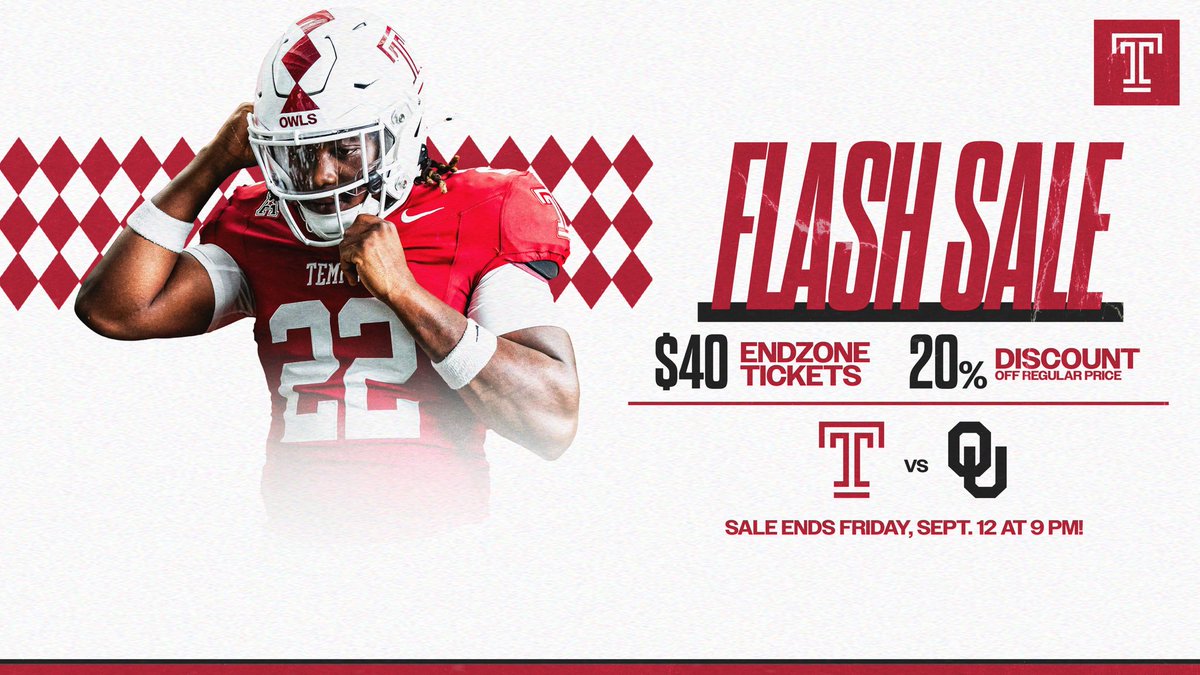 Temple Football tweet media