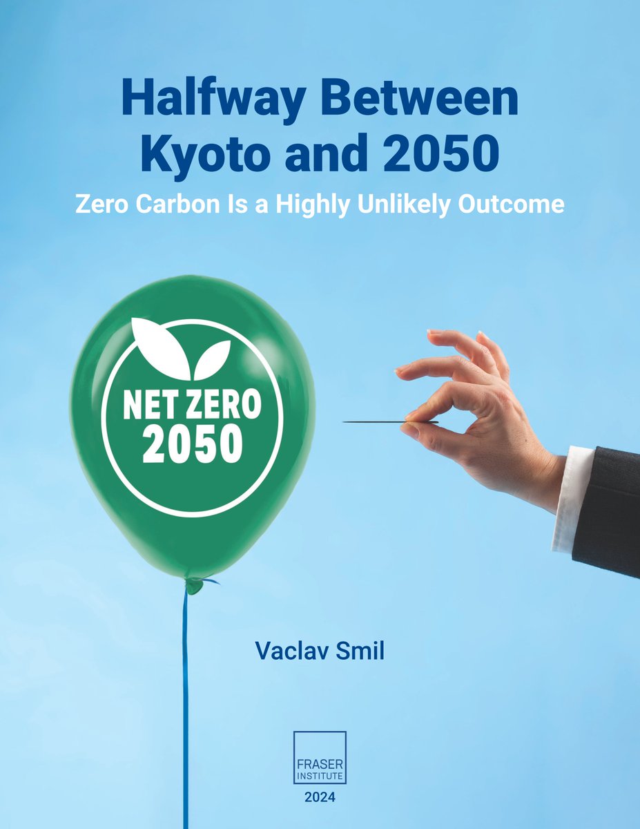 sunrydz's tweet photo. @EwaZajaczkowska Vaclav Smil jest jednym z najbardziej kompetentnych naukowców na świecie w dziedzinie „Net Zero” oraz globalnego zużycia energii i zasobów naturalnych. W zeszłym roku opublikował swoją analizę szaleństwa znanego jako „zielony ład”. #net_zero
https://t.co/evhwkL1CVl https://t.co/efyBnjayfA