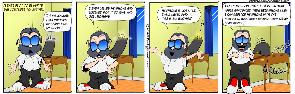 Pesky Gremlins Comic 930
"Coincidence"
peskygremlins.com 
#comic #comics #webcomic #webcomics #cartoon #cartoons #cartoonist #cartoonart #cartooning #cartoonstrip