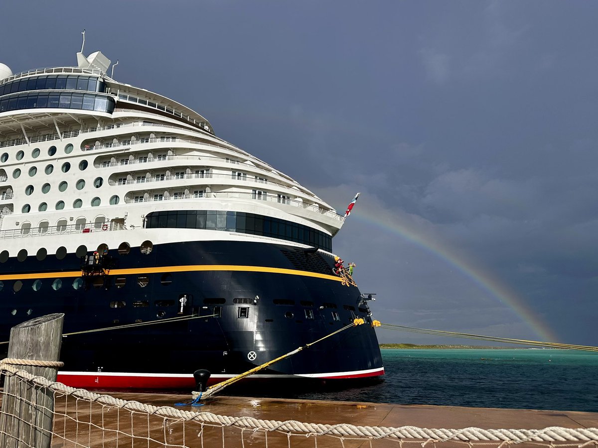 We’ve got a rainbow today at Castaway! 😃 <a href="/TheDCLBlog/">Scott Sanders</a>