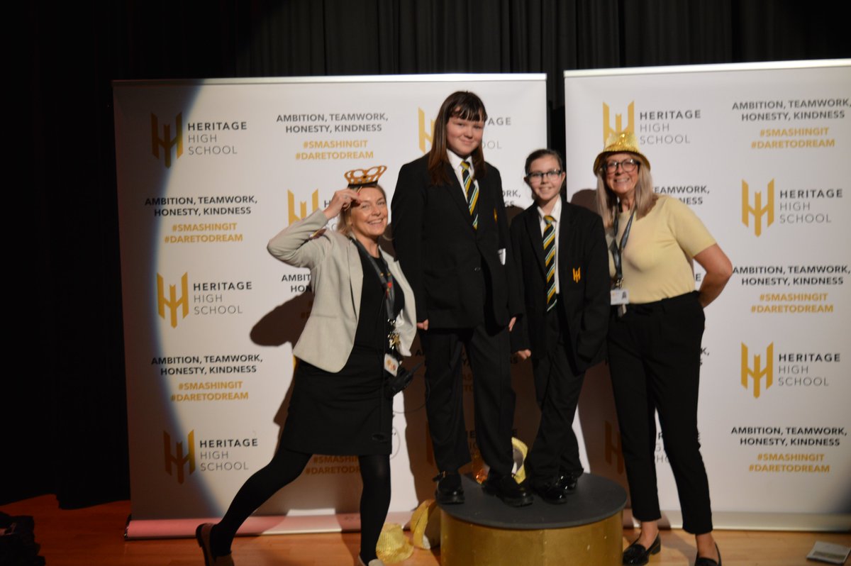 We are so proud of all our Heritage Heroes! All have shown ambition, teamwork, honesty and kindness in their first full week. Well done to you all. #smashingit 🥳🌟