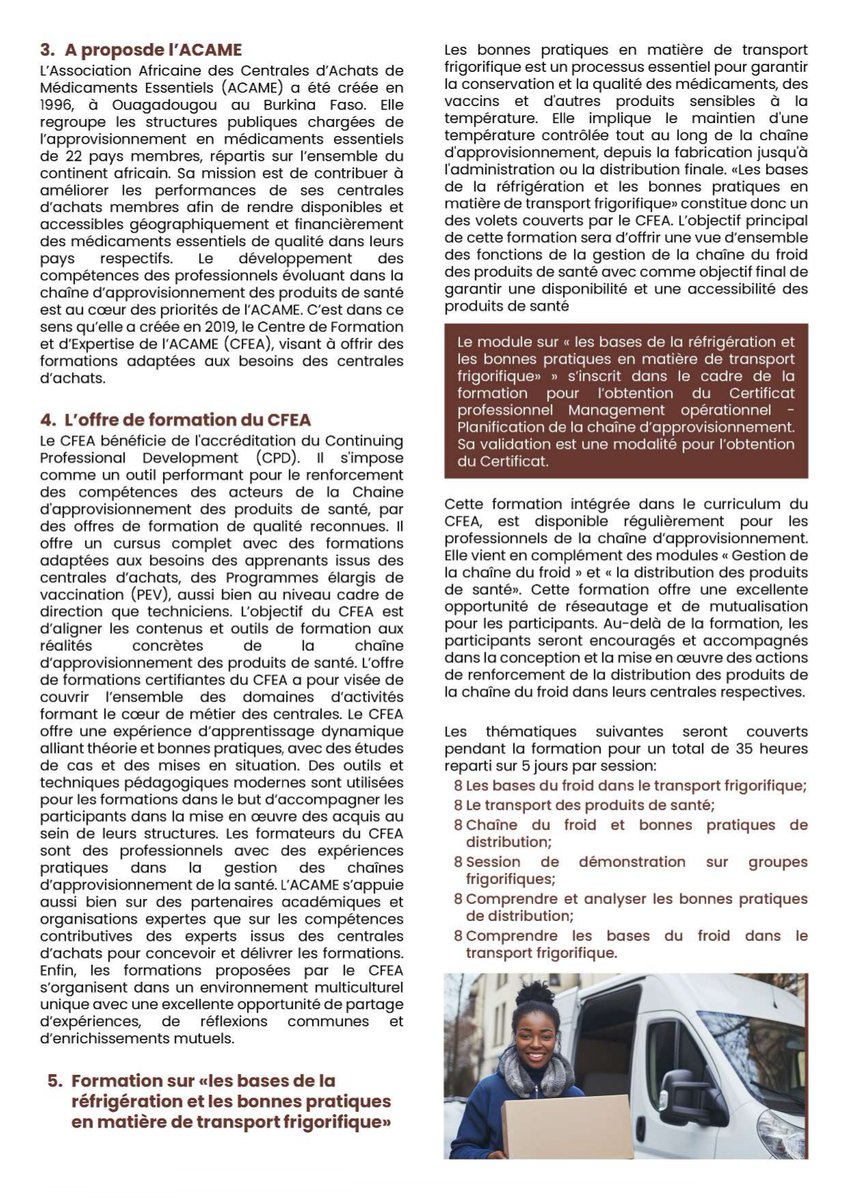 CFEA-Centre de Formation et d'Expertise de l'ACAME tweet media
