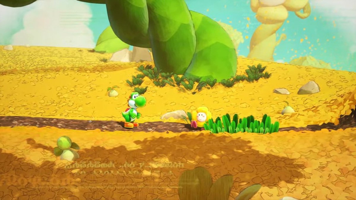 I was not expecting a new Yoshi game.

I legit thought this was a remake of Yoshi's Story at first, but not the case.

LOVE the visuals!