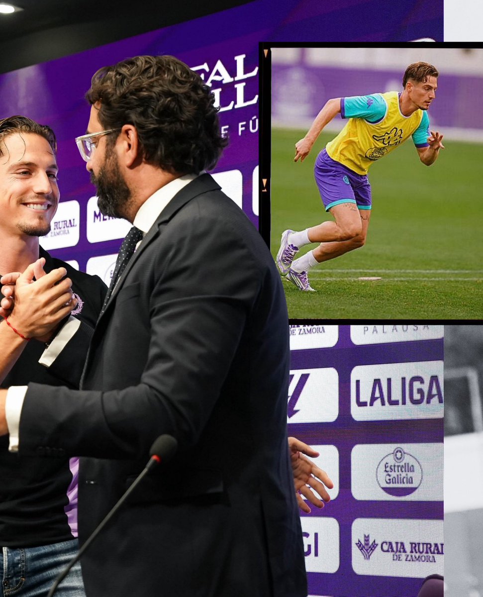 Primeros días de blanquivioleta 💜⚽️😄