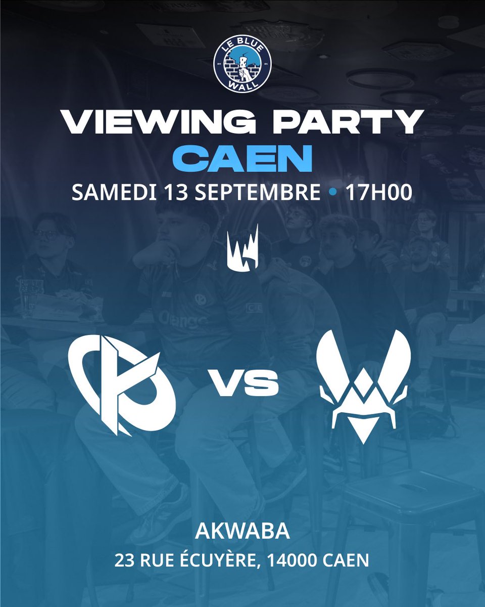 Rendez vous demain pour KC vs Vita
Spoiler Alert : y’aura pas de miel, juste des larmes 
#KCORP  #KCWIN #LEC

📍Akwaba
⏱️ Samedi 13 septembre à 17h00
🆚 <a href="/TeamVitalityLOL/">Team Vitality League</a>