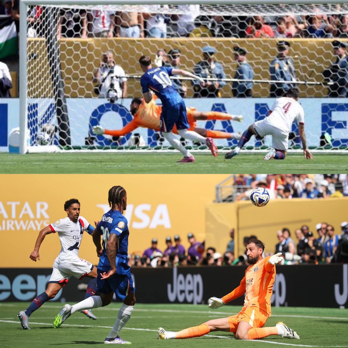 cabrel_miguel's tweet photo. “Donnarumma is so tall and so huge…”. 😉 https://t.co/vEpmaBX3uw