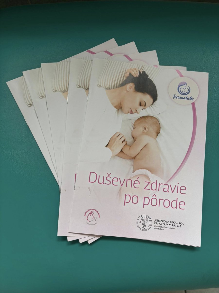 jlfukmartin's tweet photo. Naša fakulta prináša unikátny projekt zameraný na screening duševného zdravia žien po pôrode. 🩷https://t.co/Hl9e6gvndJ https://t.co/zN1HOAAqI0