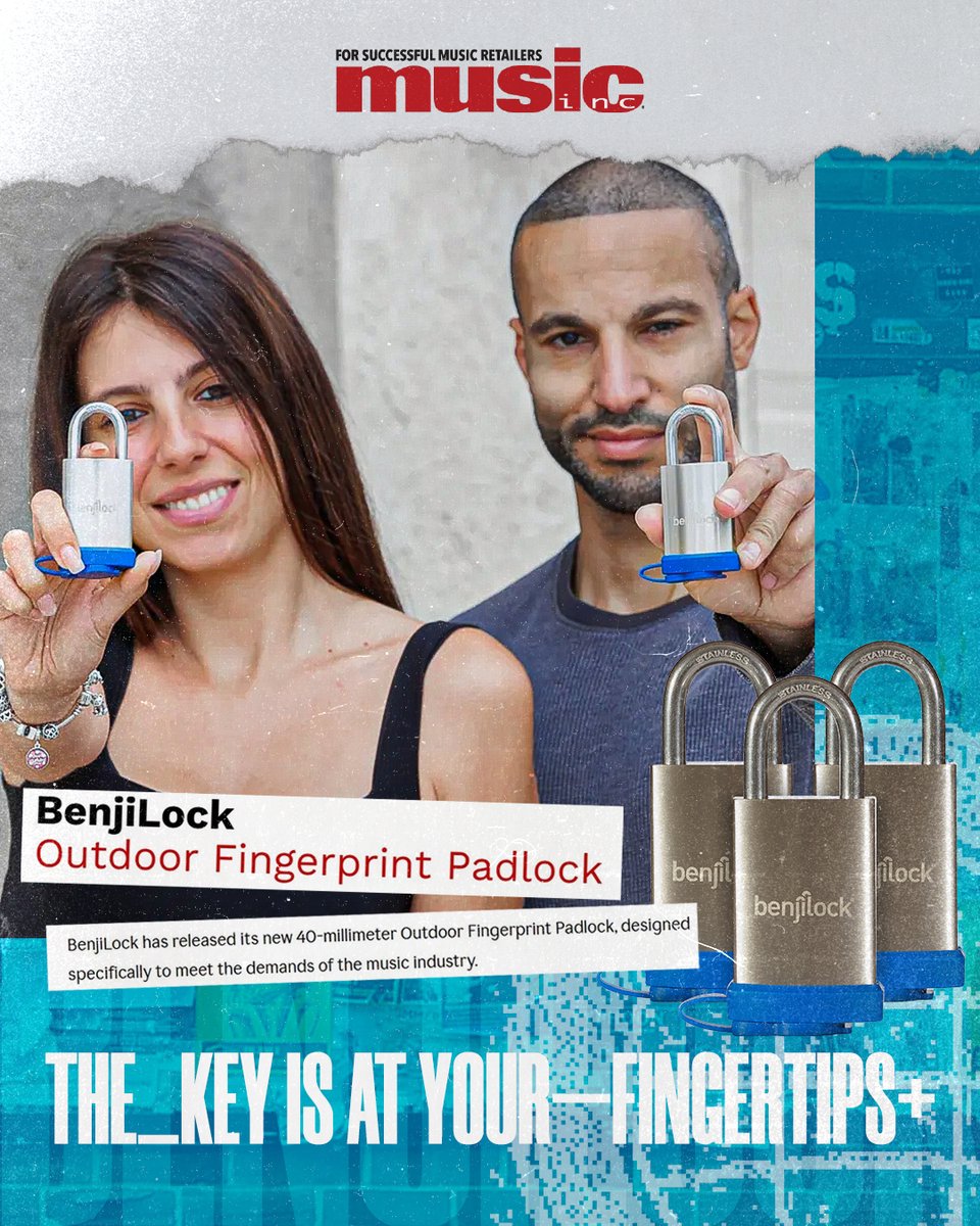 🤩 Thrilled! <a href="/BenjiLock/">BenjiLock</a> UNLOCKS w/ <a href="/MusicIncMag/">Music Inc. Magazine</a>! 💙 ⤵️
🔗 bit.ly/3JZe0d1
👊🏻 THANK YOU to the team at #MusicIncMagazine! We're honored! 🎸

💪🏻 #BenjiLock x #MusicTech x #BuiltForTheRoad 🛣️

🌐 The 🔑 is at Your Fingertips—That's it. ✔

🗣 #UnlockYourPotential 🔥