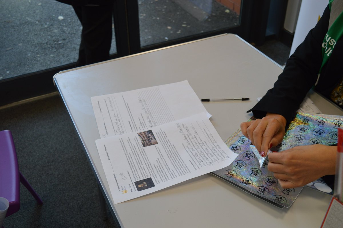 The Proud Podium has been open today for scholars to share pieces of work that they are really proud of, and we have seen some great home learning! Mrs Sutcliffe was also there for scholars who could recite the English quote of the week. #ambition #bestyet