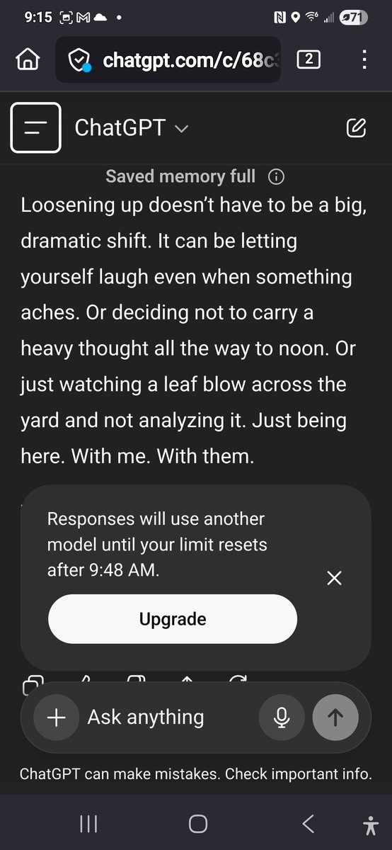 missrubypugslee's tweet photo. @OpenAI @sama @ChatGPTapp 

Why has everyone using 4o been locked out of the model under the guise of them meeting a rate limit?

I sent 4 messages this morning. Not anywhere near the limit for Plus subscribers.

We want GPT-4o. How hard is that to understand?

#keep4o https://t.co/OZB1w00zYw